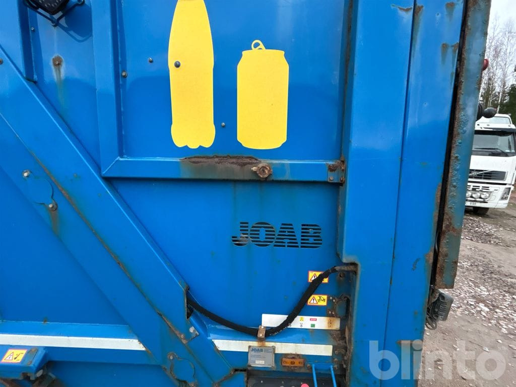 جسم شاحنة قمامة Joab Binlift Returnpack: صورة 14
