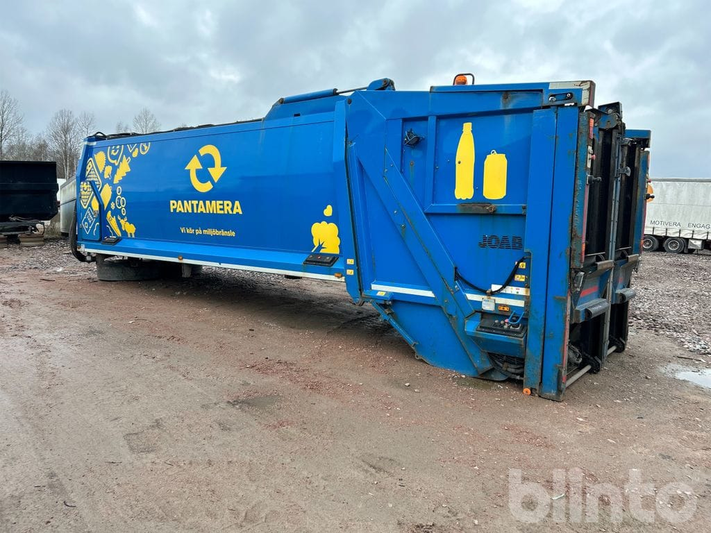 Joab Binlift Returnpack - جسم شاحنة قمامة: صورة 1 Joab Binlift Returnpack - جسم شاحنة قمامة: صورة 1