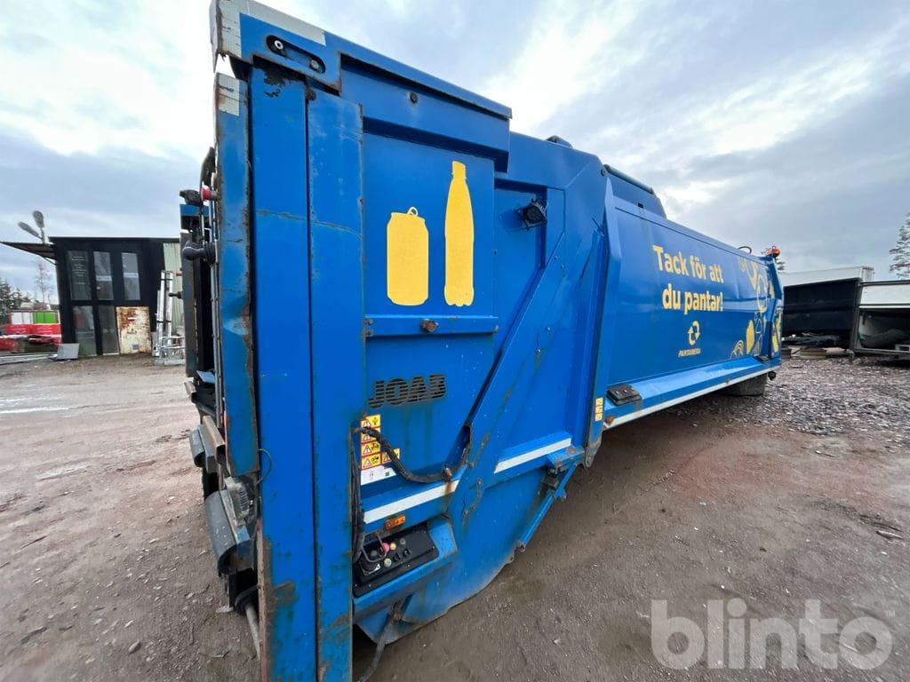 جسم شاحنة قمامة Joab Binlift Returnpack: صورة 27