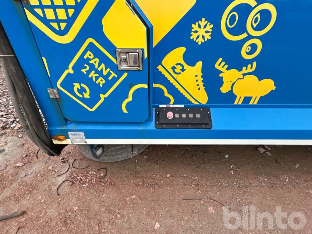 جسم شاحنة قمامة Joab Binlift Returnpack: صورة 17