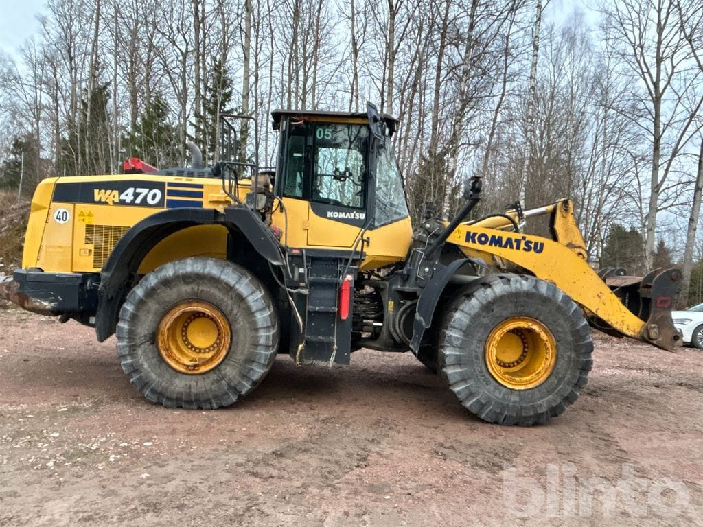 Komatsu WA470-8 - اللودر بعجل: صورة 3 Komatsu WA470-8 - اللودر بعجل: صورة 3