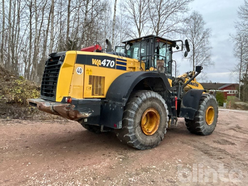 Komatsu WA470-8 - اللودر بعجل: صورة 4 Komatsu WA470-8 - اللودر بعجل: صورة 4