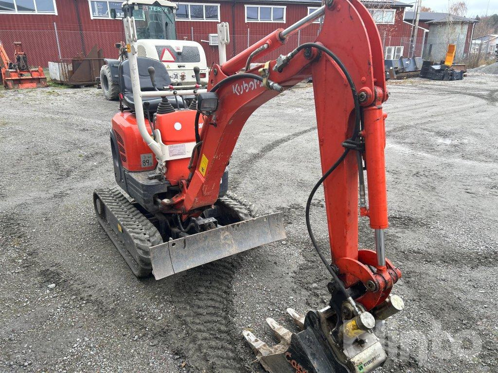 Kubota U10-3 med transportkärra - حفارة مُصَّغرة: صورة 2 Kubota U10-3 med transportkärra - حفارة مُصَّغرة: صورة 2