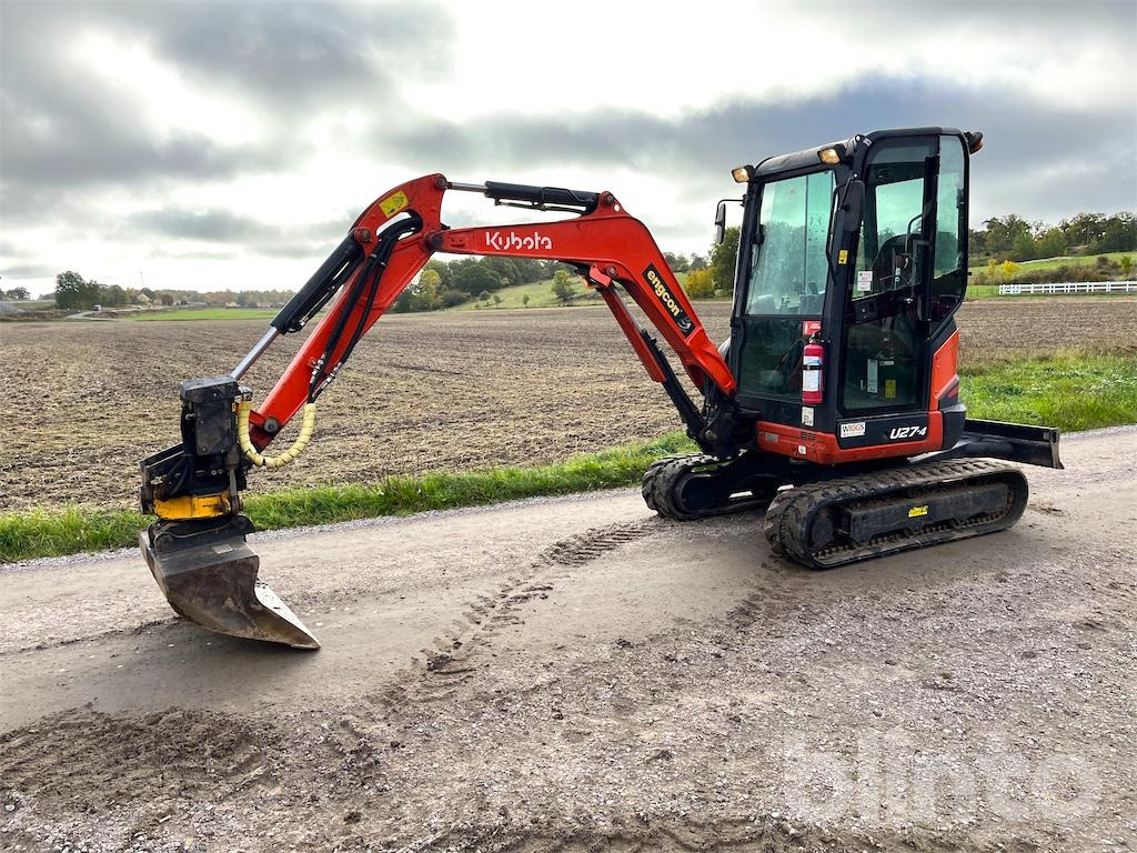 Kubota U27-4 minigrävare - حفارة مُصَّغرة: صورة 1 Kubota U27-4 minigrävare - حفارة مُصَّغرة: صورة 1