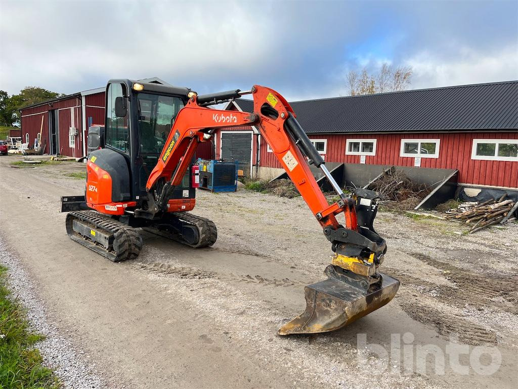 Kubota U27-4 minigrävare - حفارة مُصَّغرة: صورة 3 Kubota U27-4 minigrävare - حفارة مُصَّغرة: صورة 3
