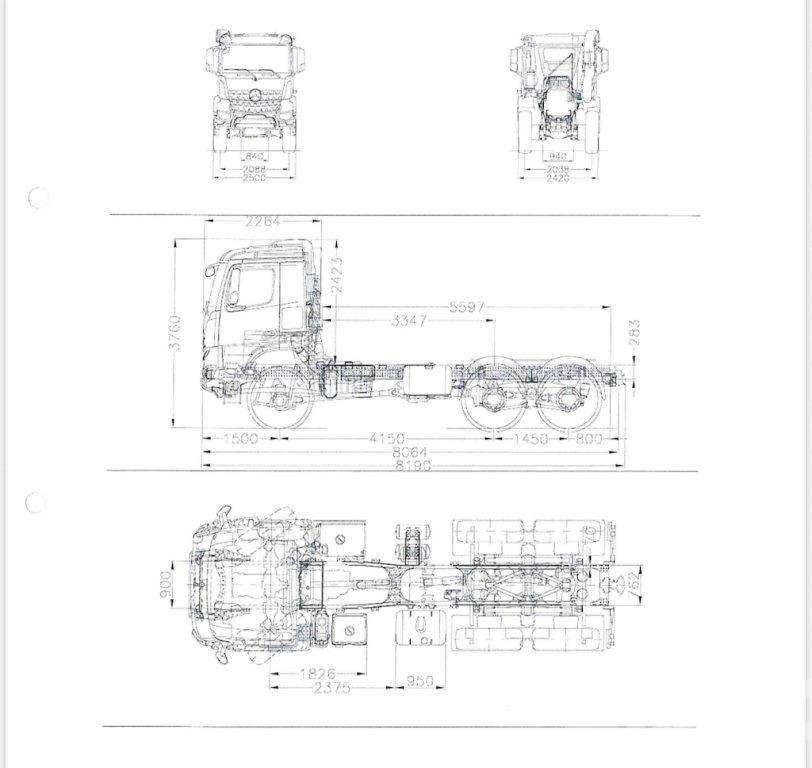 شاحنة النفايات Mercedes Benz AROCS 3351 AK (2020) mit TEBBE Aufbau: صورة 30