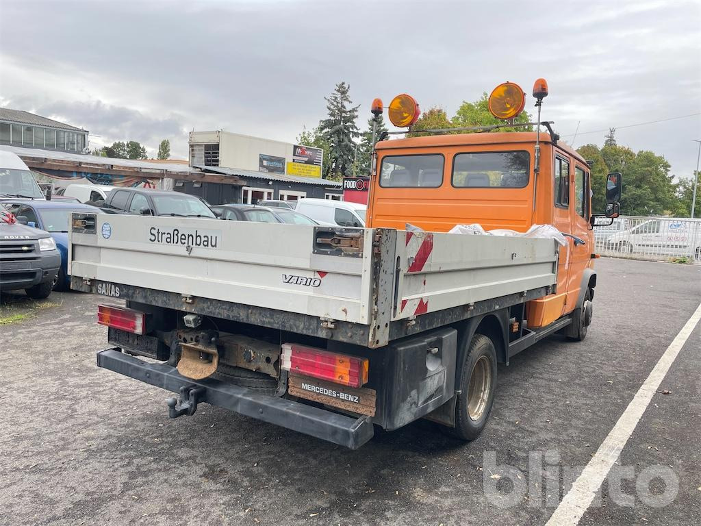 Mercedes Benz Vario 614 D - شاحنة مفتوحة, الشاحنات الصغيرة كابينة مزدوجة: صورة 3 Mercedes Benz Vario 614 D - شاحنة مفتوحة, الشاحنات الصغيرة كابينة مزدوجة: صورة 3