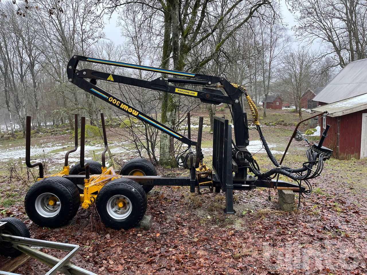 Moheda 9 ton - مقطورة الغابات: صورة 4 Moheda 9 ton - مقطورة الغابات: صورة 4