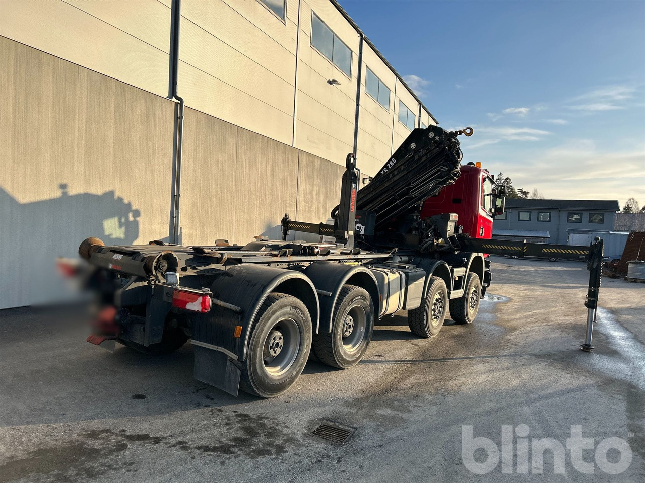 SCANIA G450 CB 8X8 EHZ med HIAB 288 E-6 Kran - شاحنة ذات خطاف, شاحنة كرين: صورة 4 SCANIA G450 CB 8X8 EHZ med HIAB 288 E-6 Kran - شاحنة ذات خطاف, شاحنة كرين: صورة 4