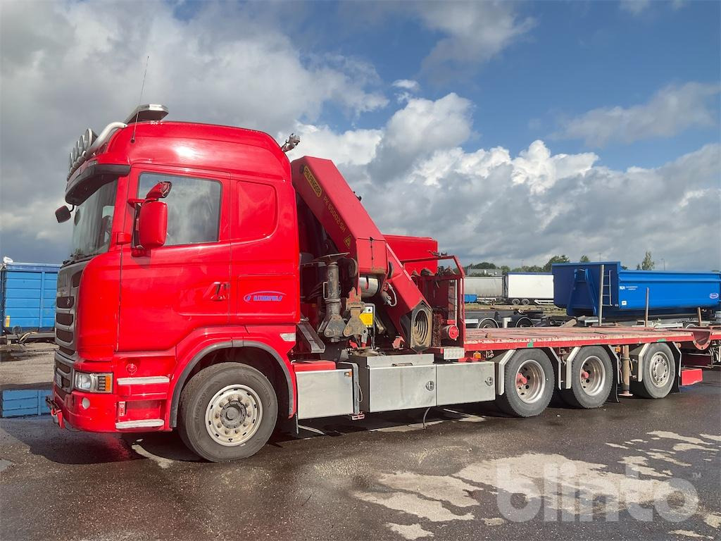 شاحنات الحاويات / جسم علوي قابل للتغيير شاحنة, شاحنة كرين SCANIA R450: صورة 11