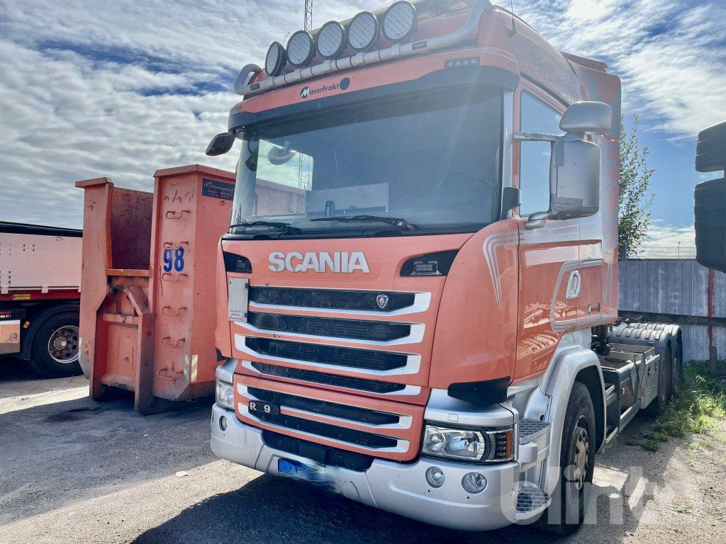 SCANIA R490 - شاحنة ذات خطاف: صورة 1 SCANIA R490 - شاحنة ذات خطاف: صورة 1