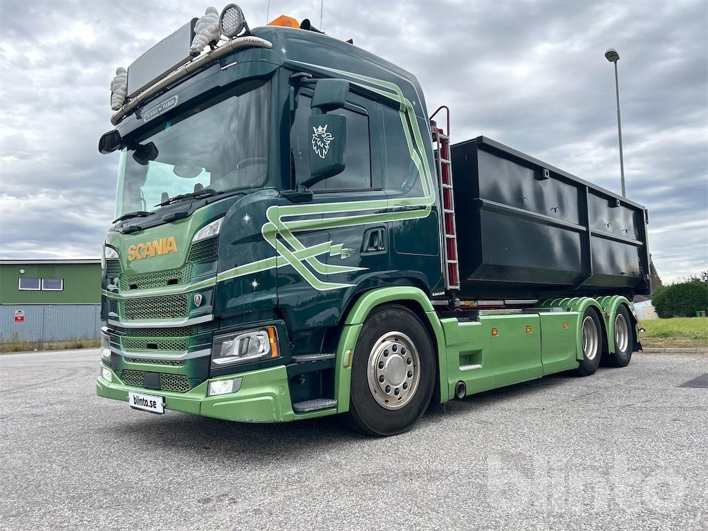 SCANIA - شاحنة ذات خطاف: صورة 1 SCANIA - شاحنة ذات خطاف: صورة 1