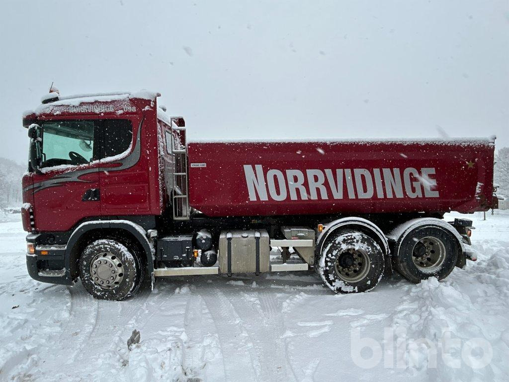شاحنة قلاب Scania G400 6x2 Sörling: صورة 9