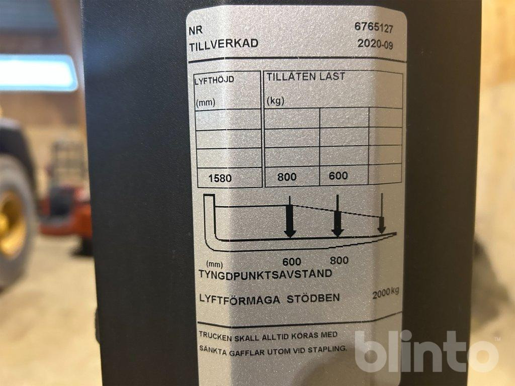 آلة التكديس Toyota SWE080L: صورة 16