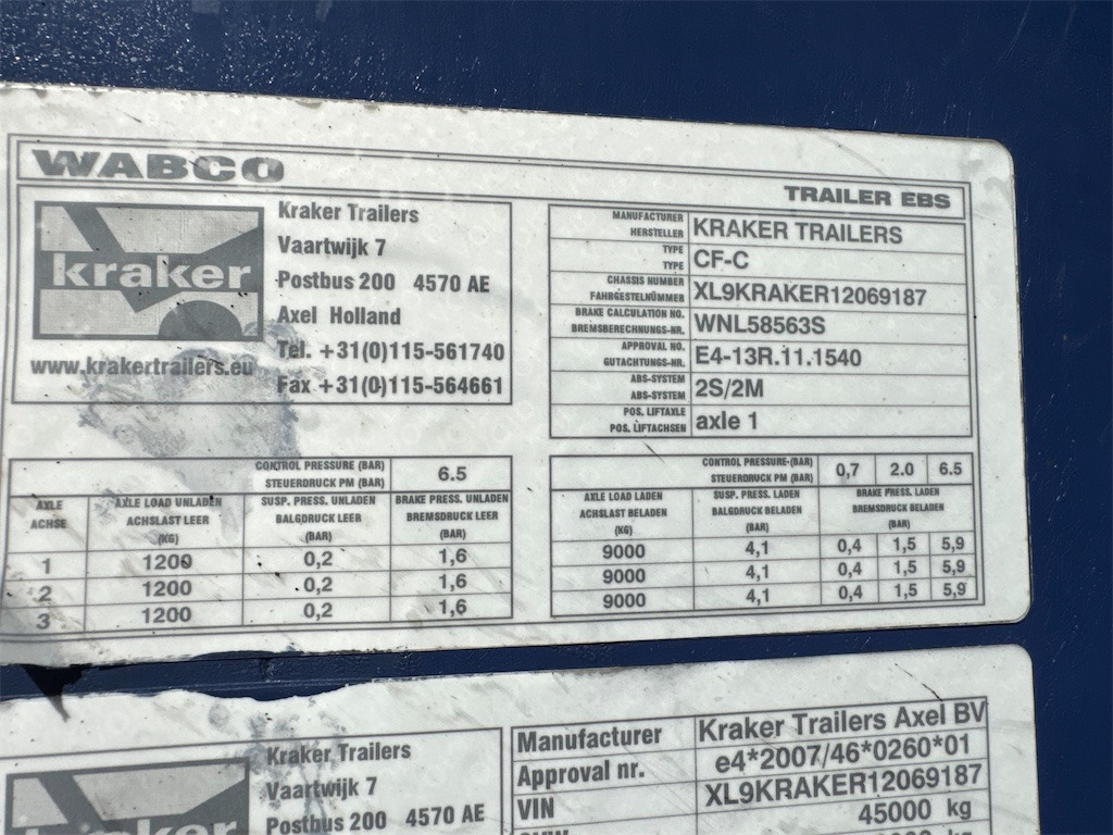 وحدة جر, نصف مقطورة مباشرة VOLVO: صورة 16