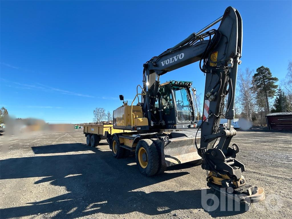 Volvo EW 140C - حفارة دولاب: صورة 1 Volvo EW 140C - حفارة دولاب: صورة 1