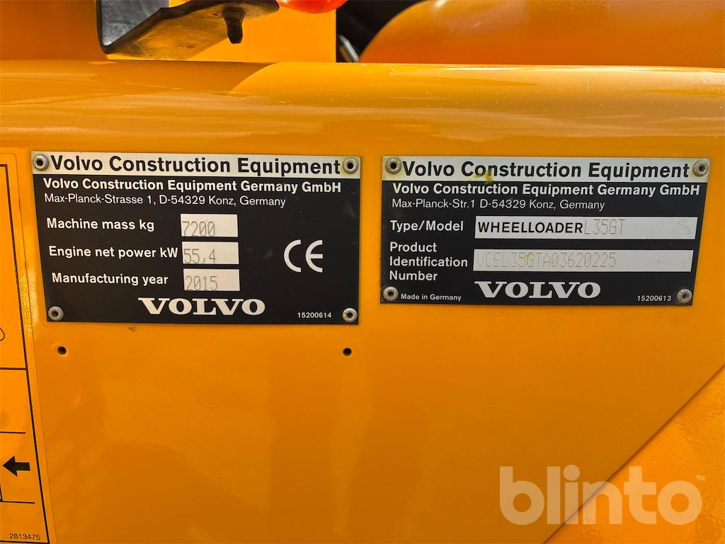 اللودر بعجل Volvo L35G: صورة 21
