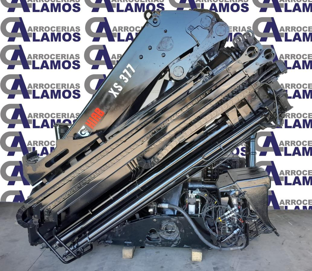 HIAB GRUA HIAB 377 E-5 HIPRO + JIB 100X-3 - ونش كرين: صورة 2 HIAB GRUA HIAB 377 E-5 HIPRO + JIB 100X-3 - ونش كرين: صورة 2