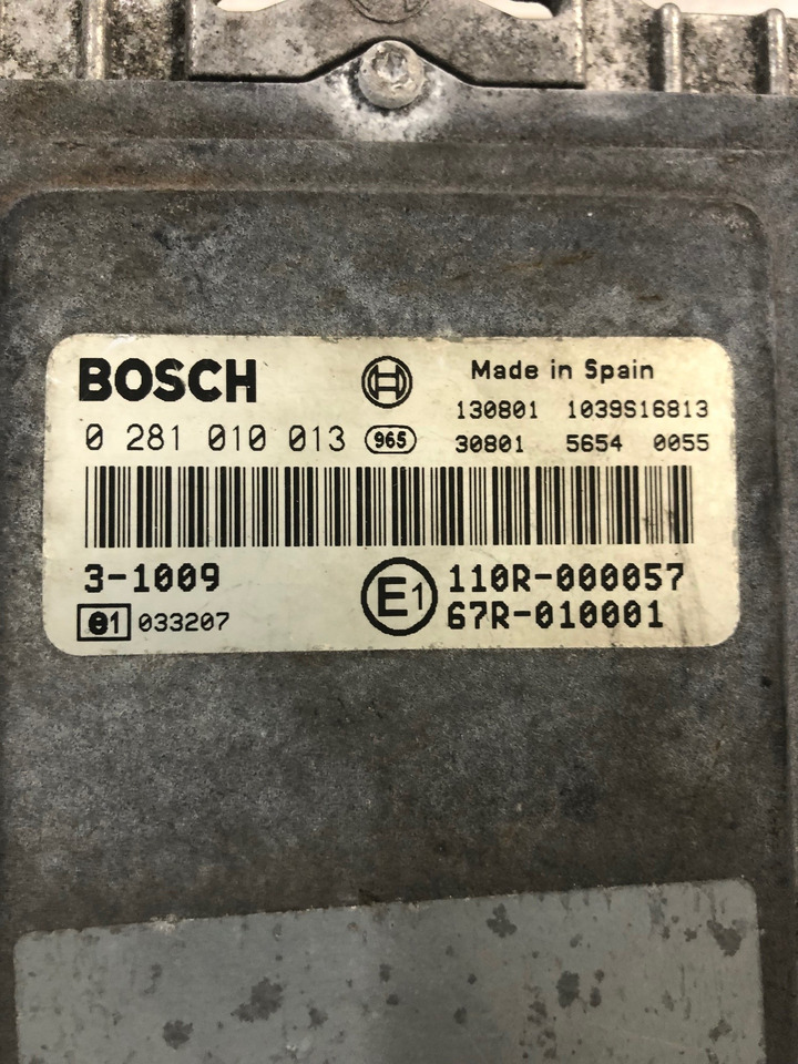 CENTRALINA CNG - RIF. BOSCH 0281010013 - RIF. MAN 51258037402 - وحدة تحكم الكتروني: صورة 2 CENTRALINA CNG - RIF. BOSCH 0281010013 - RIF. MAN 51258037402 - وحدة تحكم الكتروني: صورة 2
