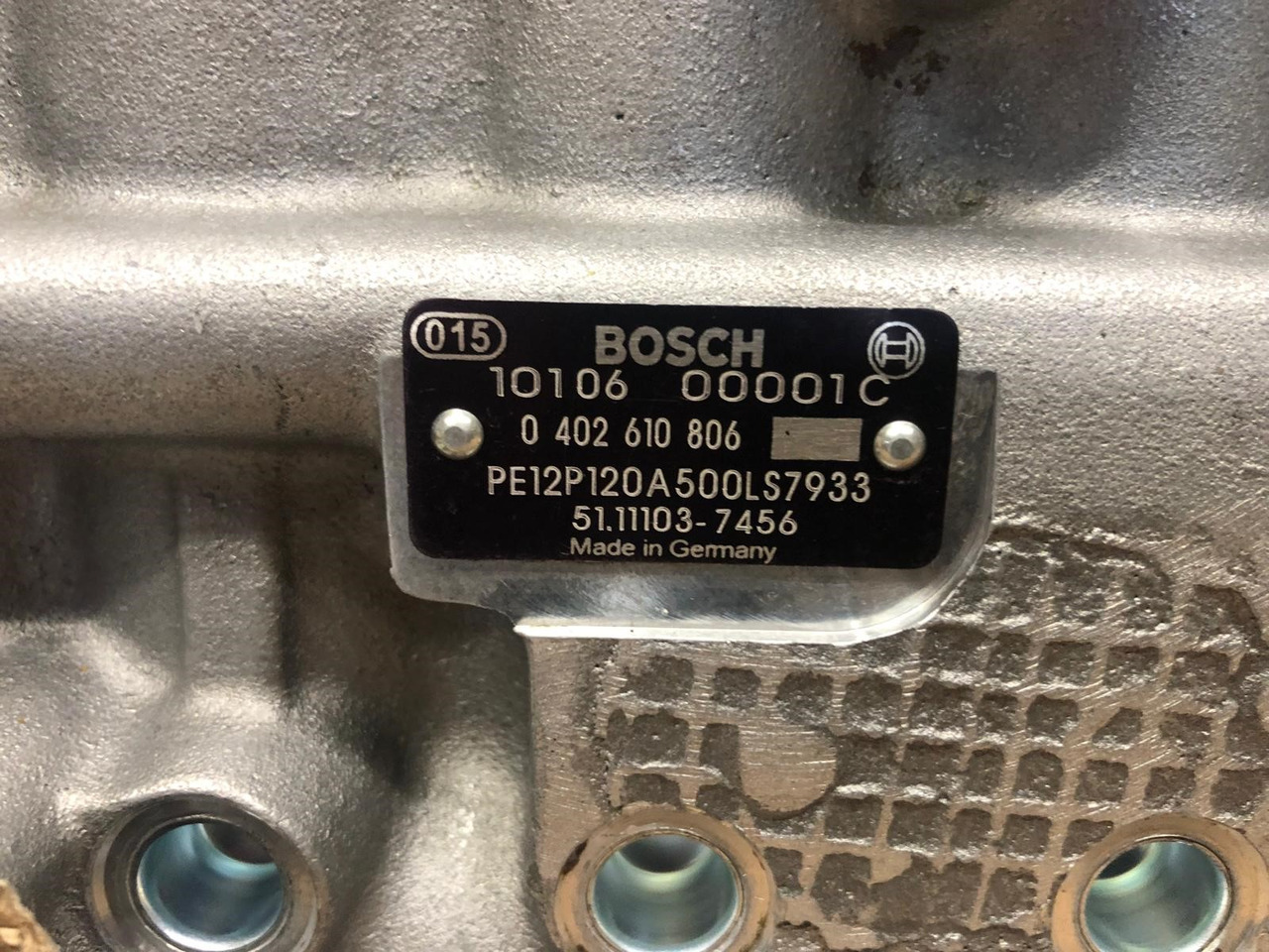 POMPA INIEZIONE MOTORE MAN D2842 - مضخة وقود: صورة 4 POMPA INIEZIONE MOTORE MAN D2842 - مضخة وقود: صورة 4