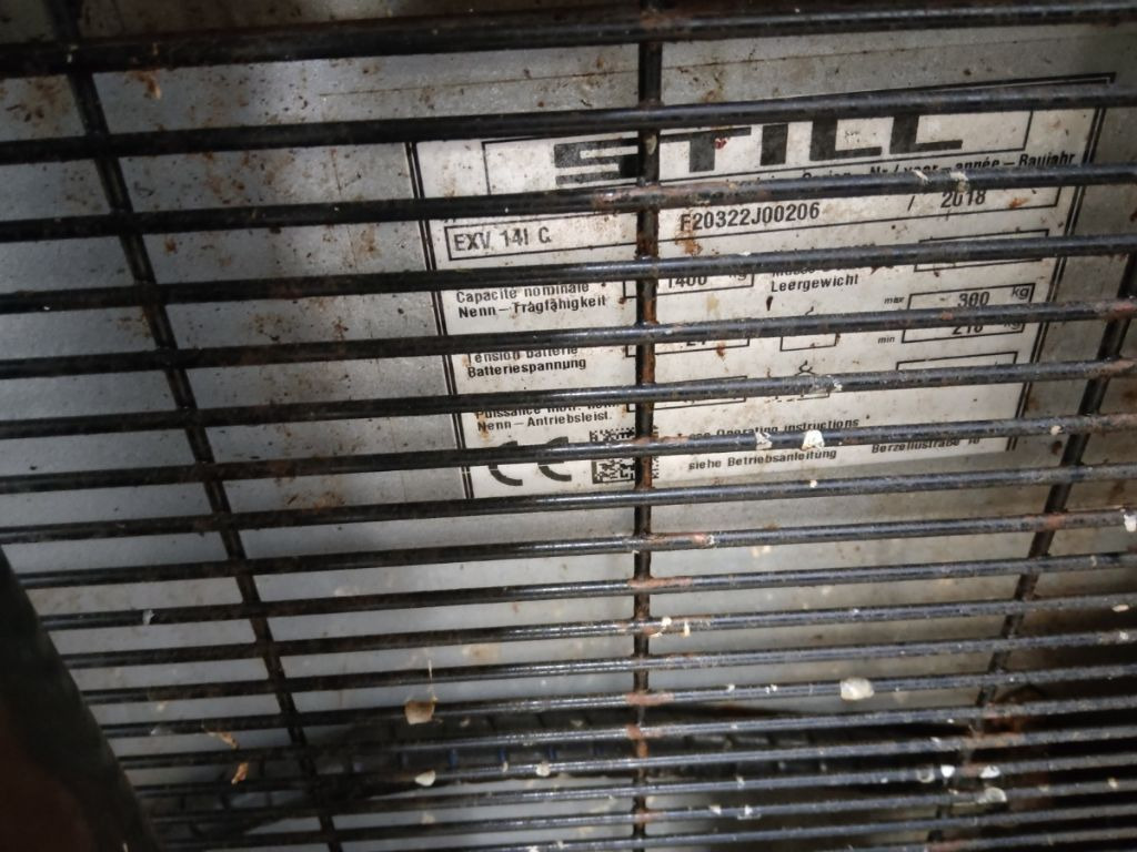 Still EXV14IC - آلة التكديس: صورة 5 Still EXV14IC - آلة التكديس: صورة 5