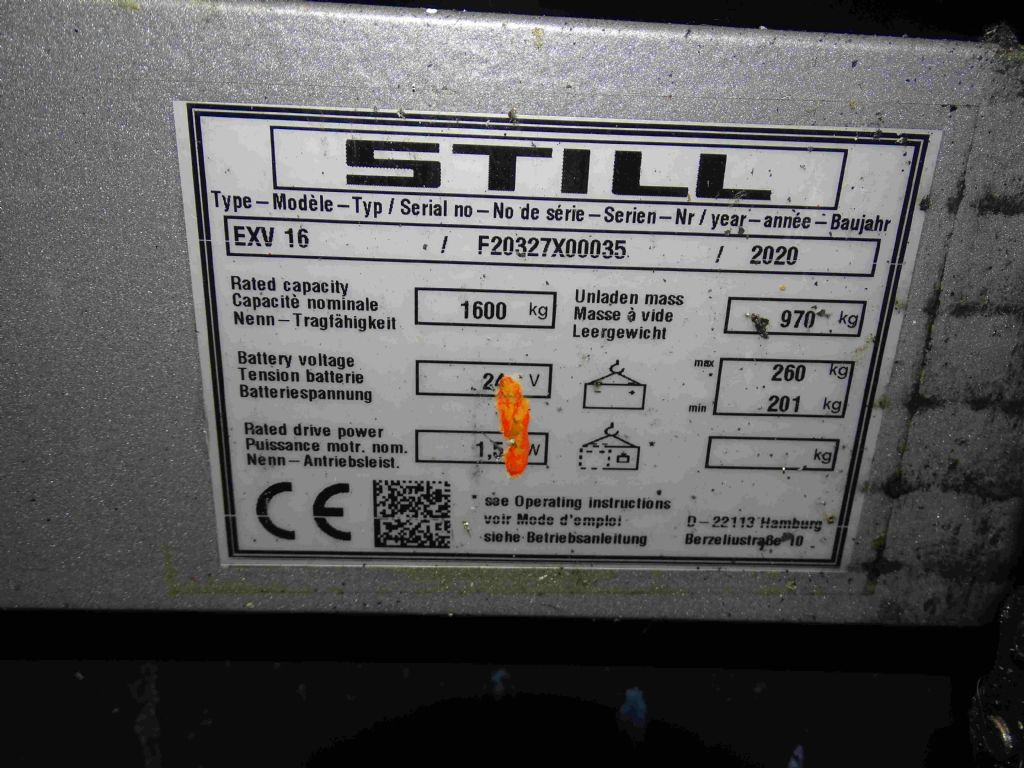 Still EXV16 - آلة التكديس: صورة 5 Still EXV16 - آلة التكديس: صورة 5