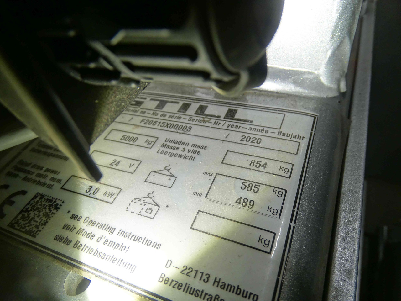 Still LTX50/LIION - جرار السحب الكهربائي: صورة 5 Still LTX50/LIION - جرار السحب الكهربائي: صورة 5