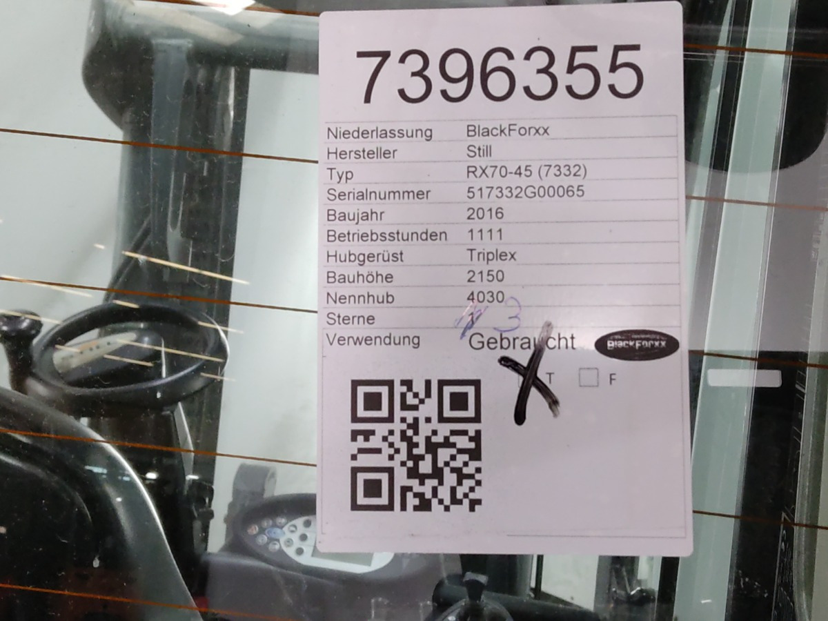 Still RX70-45 - رافعة شوكية ديزل: صورة 5 Still RX70-45 - رافعة شوكية ديزل: صورة 5