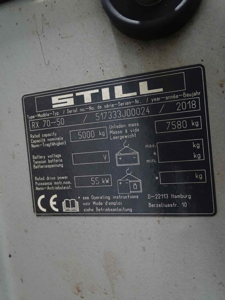 Still RX70-50 - رافعة شوكية ديزل: صورة 5 Still RX70-50 - رافعة شوكية ديزل: صورة 5