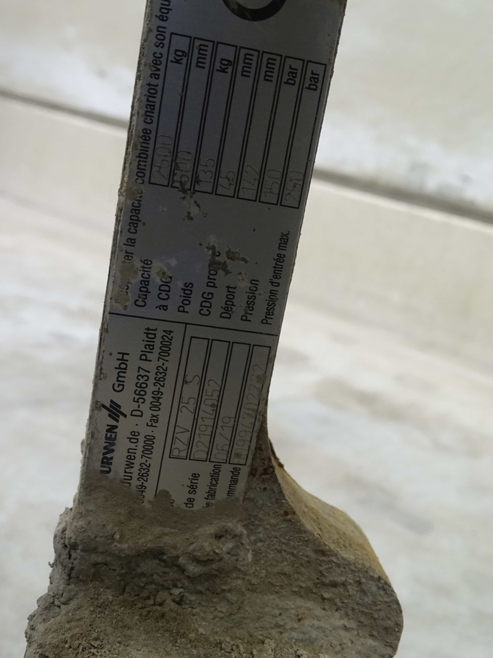 شوكة - معدات المناولة Weitere RZV25S: صورة 8