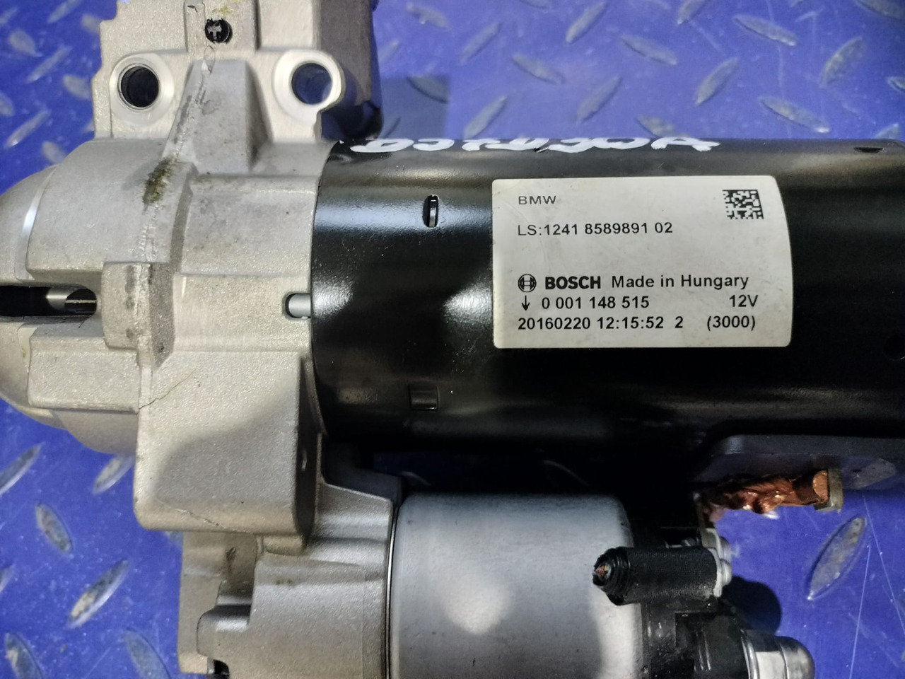 BOSCH Starter BMW 12418589891 - ستارتر كهرباء - شاحنة: صورة 1 BOSCH Starter BMW 12418589891 - ستارتر كهرباء - شاحنة: صورة 1