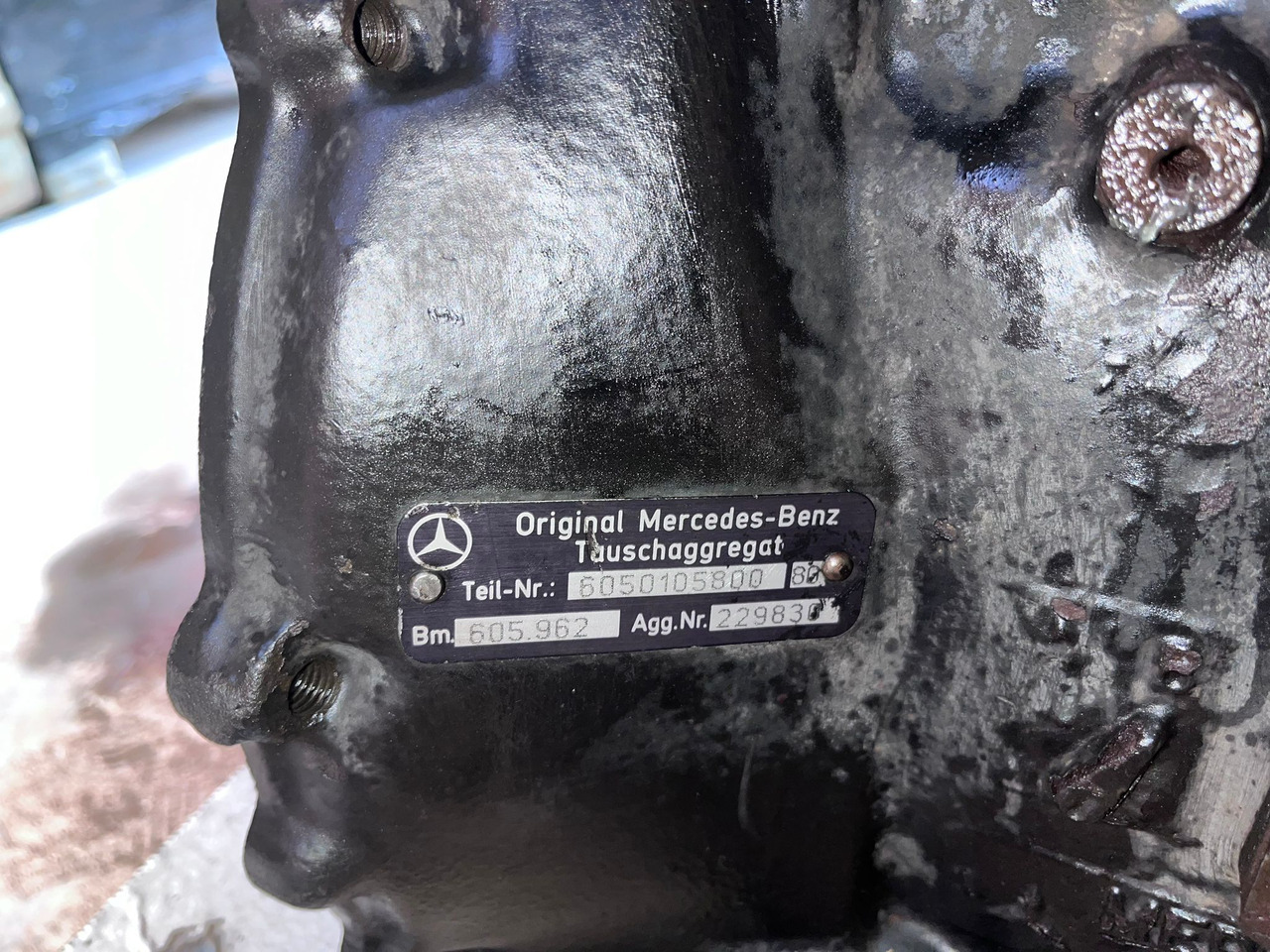 MERCEDES-BENZ Sprinter OM605 - محرك - شاحنة التوصيل: صورة 3 MERCEDES-BENZ Sprinter OM605 - محرك - شاحنة التوصيل: صورة 3