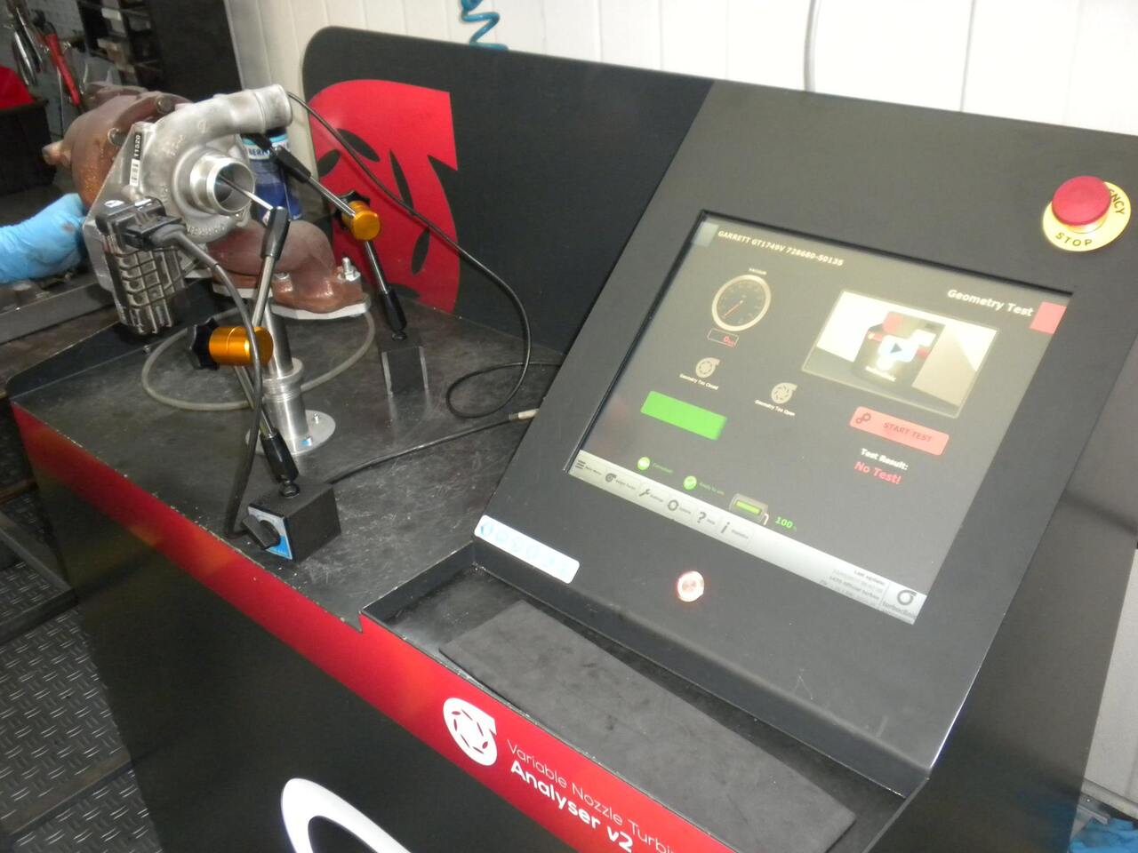 معدات الورش Turboclinic VNT Flowbench TCA: صورة 1