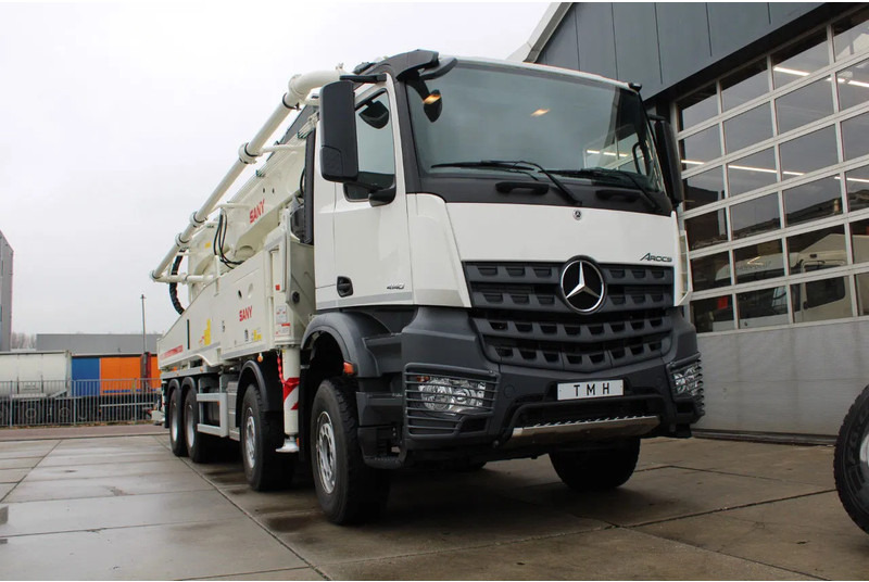 جديدة مضخة خرسانة Mercedes-Benz Arocs 4140 8x4 Sany SY43 Concrete pump Build by Putzmeister: صورة 6