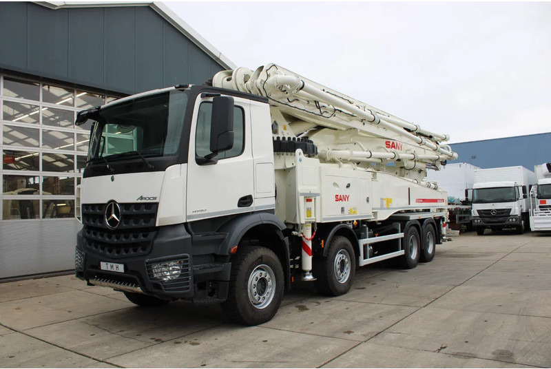 Mercedes-Benz Arocs 4140 8x4 Sany SY49 Concrete Pump Build by Putzmeister - مضخة خرسانة: صورة 1 Mercedes-Benz Arocs 4140 8x4 Sany SY49 Concrete Pump Build by Putzmeister - مضخة خرسانة: صورة 1