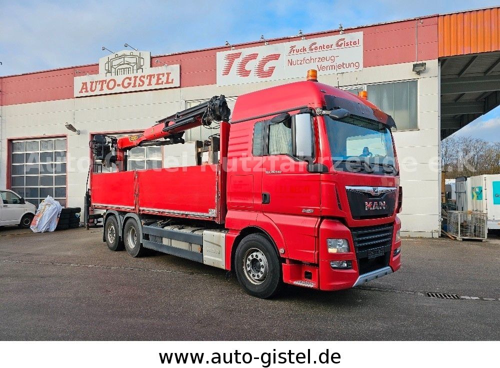 MAN MAN TGX 26.540 6x2LL Palfinger 20.501 L *Motor Neu - شاحنات مسطحة, شاحنة كرين: صورة 1 MAN MAN TGX 26.540 6x2LL Palfinger 20.501 L *Motor Neu - شاحنات مسطحة, شاحنة كرين: صورة 1