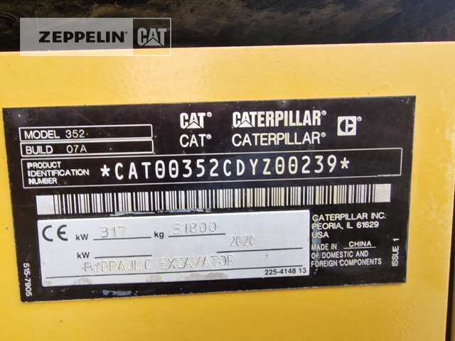 Cat 352-07A - حفار زحاف: صورة 2 Cat 352-07A - حفار زحاف: صورة 2