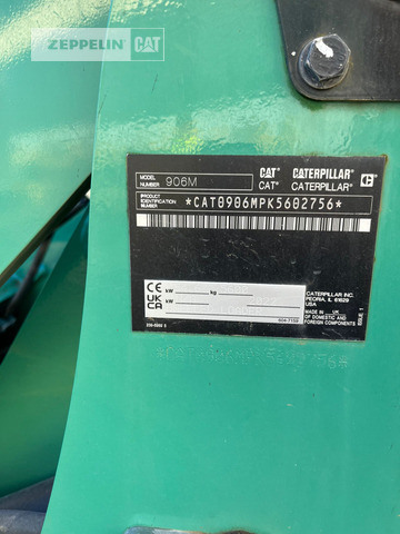 Cat 906M - اللودر بعجل: صورة 5 Cat 906M - اللودر بعجل: صورة 5