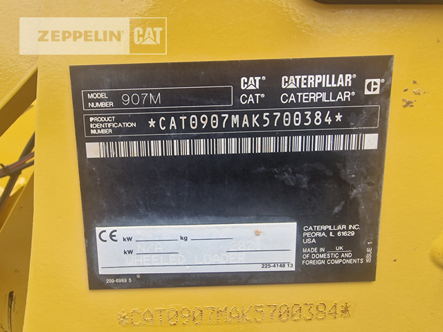 Cat 907M - اللودر بعجل: صورة 2 Cat 907M - اللودر بعجل: صورة 2