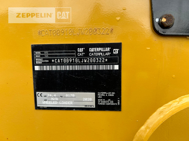 Cat 910-14A - اللودر بعجل: صورة 3 Cat 910-14A - اللودر بعجل: صورة 3