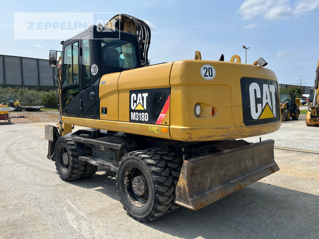 Cat M318D - حفارة دولاب: صورة 4 Cat M318D - حفارة دولاب: صورة 4