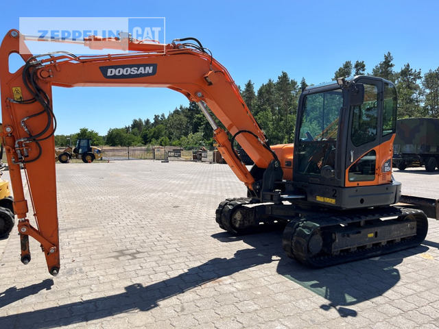Doosan DX85R-3 - حفارة مُصَّغرة: صورة 1 Doosan DX85R-3 - حفارة مُصَّغرة: صورة 1