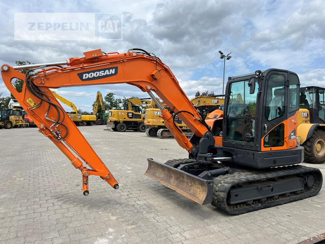 Doosan DX85R-3 - حفارة مُصَّغرة: صورة 1 Doosan DX85R-3 - حفارة مُصَّغرة: صورة 1
