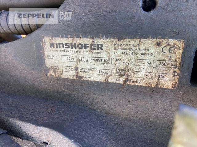 Kinshofer Greifer Kinsho 800mm - دلو انتزاع - آلات البناء: صورة 4 Kinshofer Greifer Kinsho 800mm - دلو انتزاع - آلات البناء: صورة 4