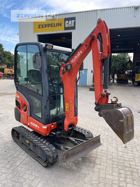 Kubota KX018-4 - حفارة مُصَّغرة: صورة 1 Kubota KX018-4 - حفارة مُصَّغرة: صورة 1