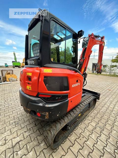 Kubota KX037-4 - حفارة مُصَّغرة: صورة 3 Kubota KX037-4 - حفارة مُصَّغرة: صورة 3