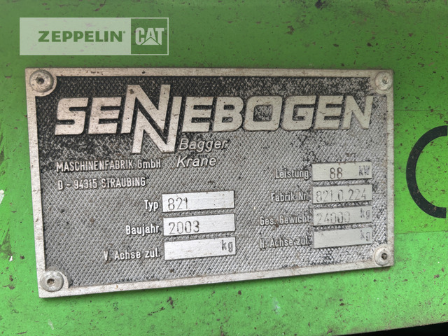 Sennebogen 821 - معالج النفايات: صورة 5 Sennebogen 821 - معالج النفايات: صورة 5