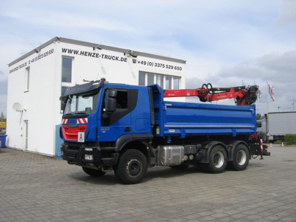 Iveco TRACKER 260T50 6x4 3-Achs Kipper Heckkran Espilo - شاحنة كرين: صورة 5 Iveco TRACKER 260T50 6x4 3-Achs Kipper Heckkran Espilo - شاحنة كرين: صورة 5