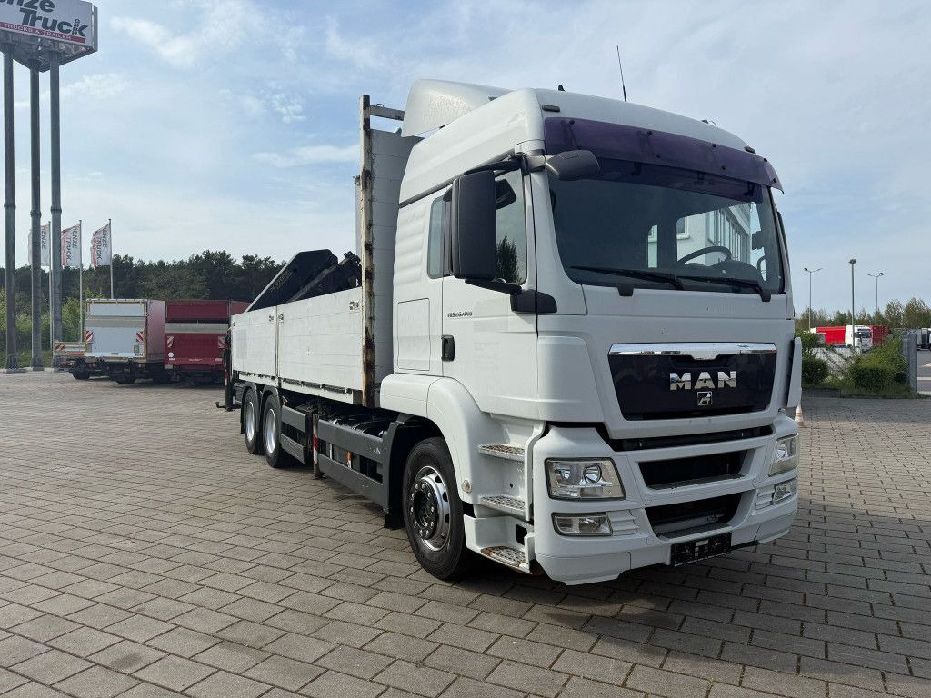 MAN TG-S 26.440 6x4 Pritsche Heckkran PK 27002+Funk - شاحنة كرين: صورة 4 MAN TG-S 26.440 6x4 Pritsche Heckkran PK 27002+Funk - شاحنة كرين: صورة 4