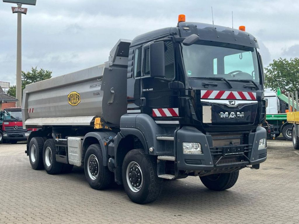 MAN TG-S 35.460 8x6 4 Achs Muldenkipper Meiller 18m³ - شاحنة نقل المخلفات: صورة 2 MAN TG-S 35.460 8x6 4 Achs Muldenkipper Meiller 18m³ - شاحنة نقل المخلفات: صورة 2